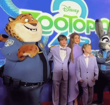 Family look: Шакіра з синами відвідала прем’єру мультфільму «Звірополіс 2»