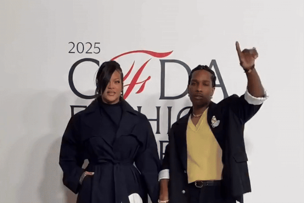 Стильный выход: Рианна и A$AP Rocky на премии CFDA – 2025