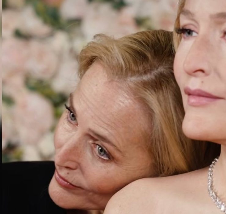 Точная копия: Джиллиан Андерсон оценила собственную восковую фигуру