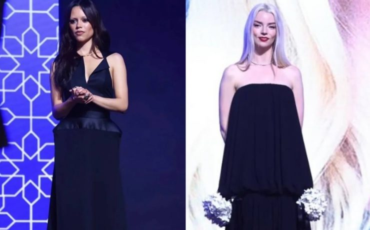 Битва вбрань: Дженна Ортега й Аня Тейлор-Джой в образах Dior
