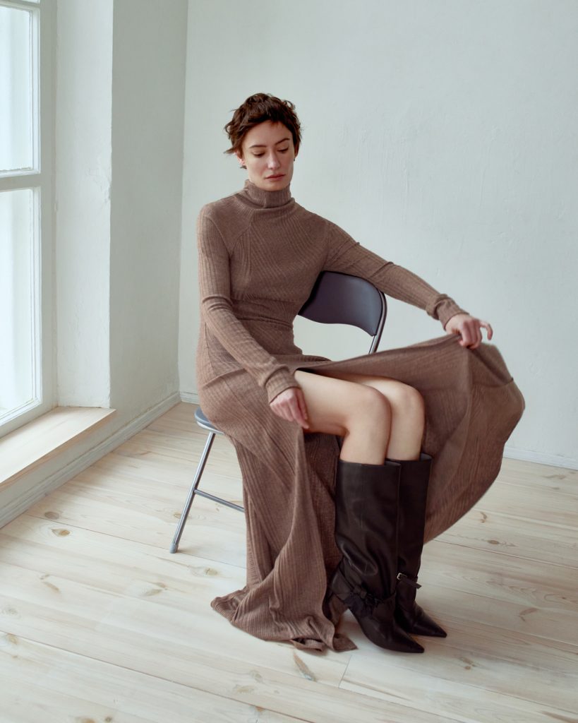 Марія Прошковська у кампейні  BOBKOVA осінь-зима 2025/26