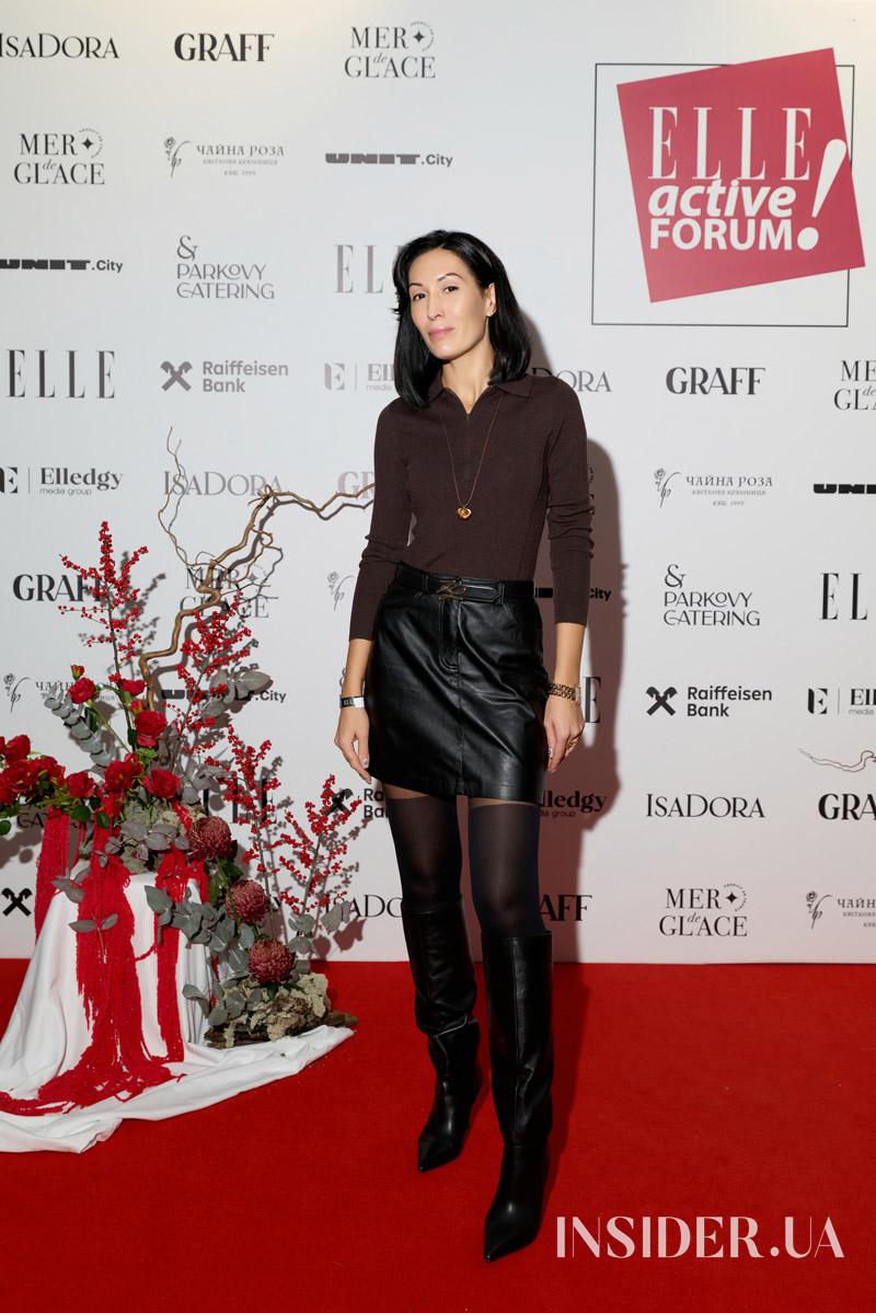 Маша Єфросиніна, Оля Полякова та інші участники ELLE Active Forum
