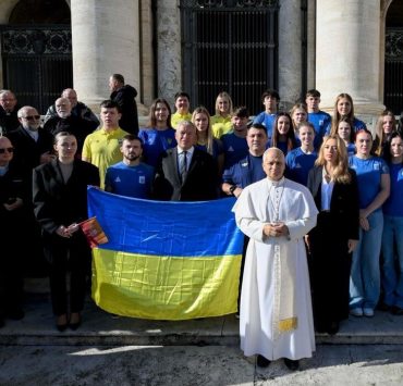 Українських учасників Olympic Dreams благословив Папа Римський Лев XIV