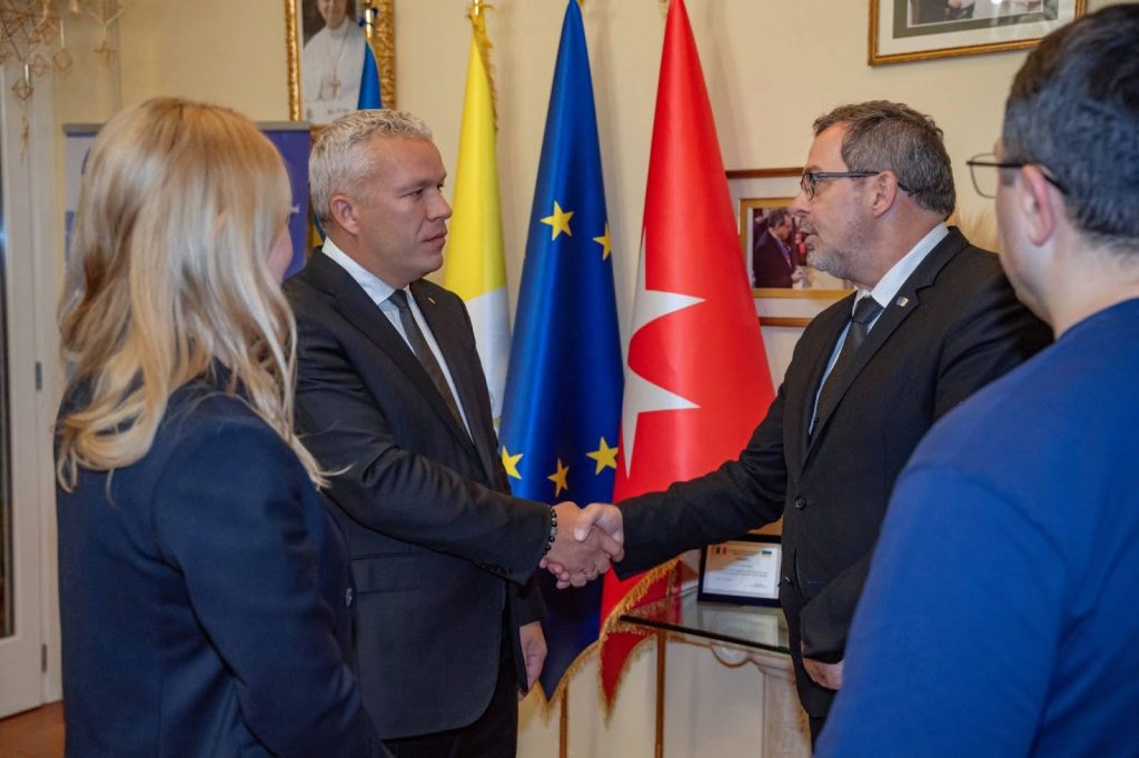 Українських учасників Olympic Dreams благословив Папа Римський Лев XIV