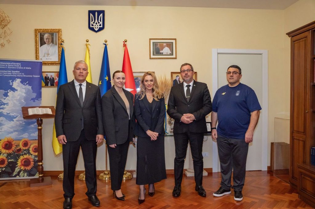 Українських учасників Olympic Dreams благословив Папа Римський Лев XIV