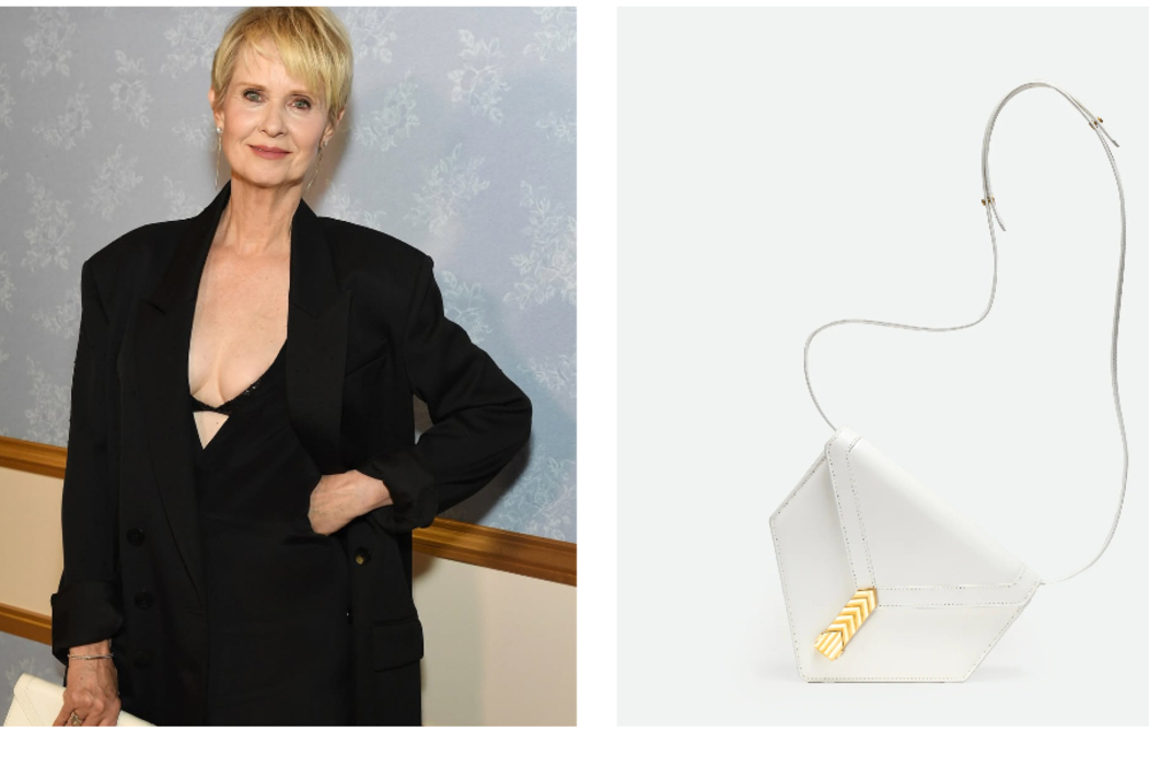 Носители: Синтия Никсон «выгуляла» сумку Bevza