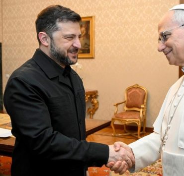Володимир Зеленський зустрівся з Папою Римським