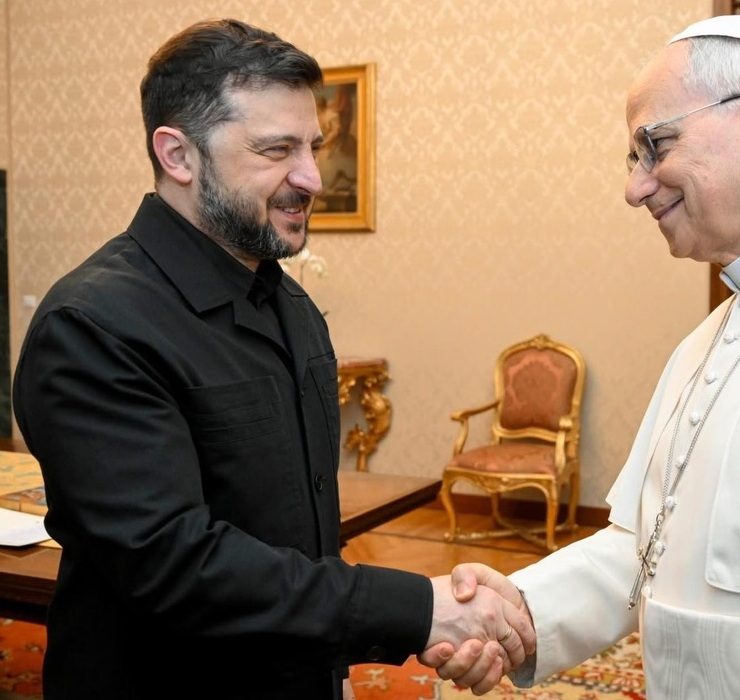 Володимир Зеленський зустрівся з Папою Римським