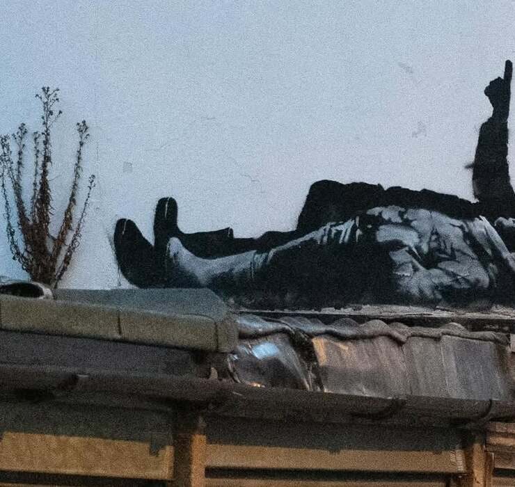 Бенксі створив новий мурал на заході Лондона