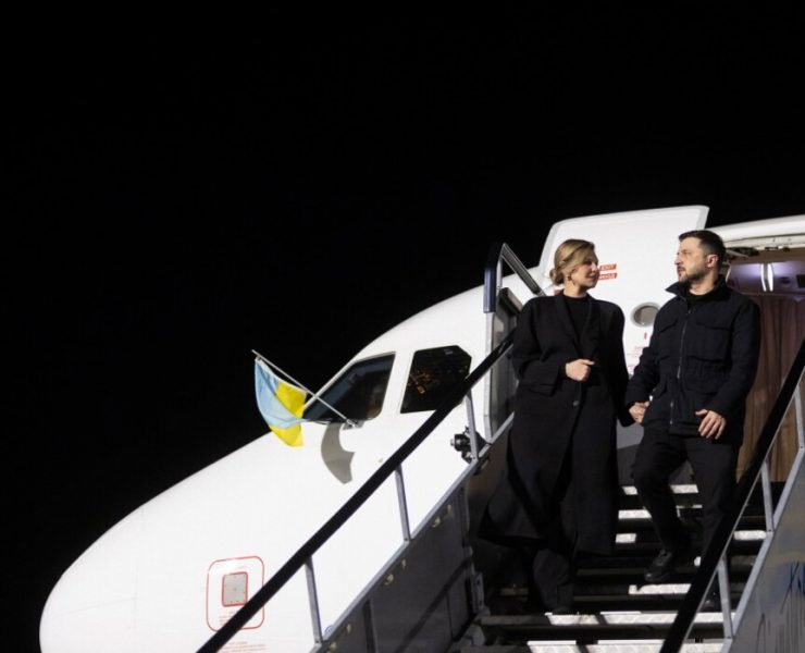 Володимир та Олена Зеленські