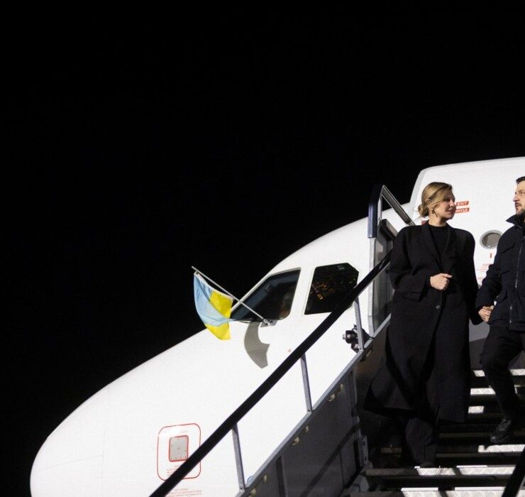 Володимир та Олена Зеленські прибули до Ірландії