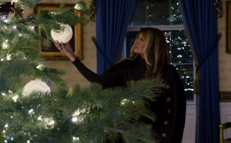 Білий дім Різдво 2025