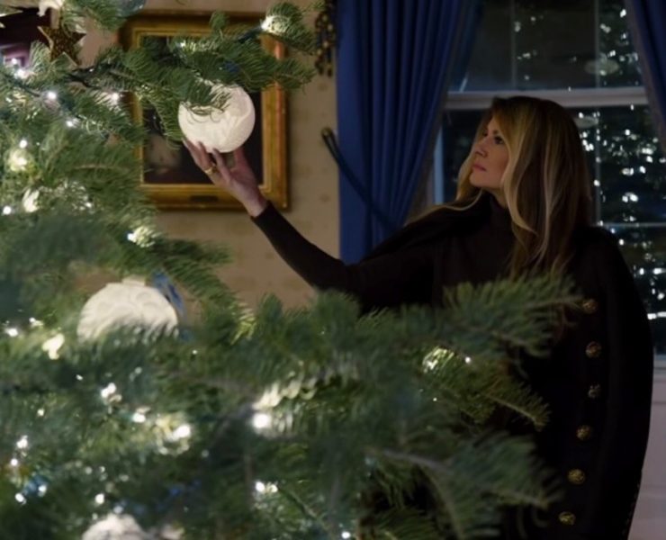 Білий дім Різдво 2025