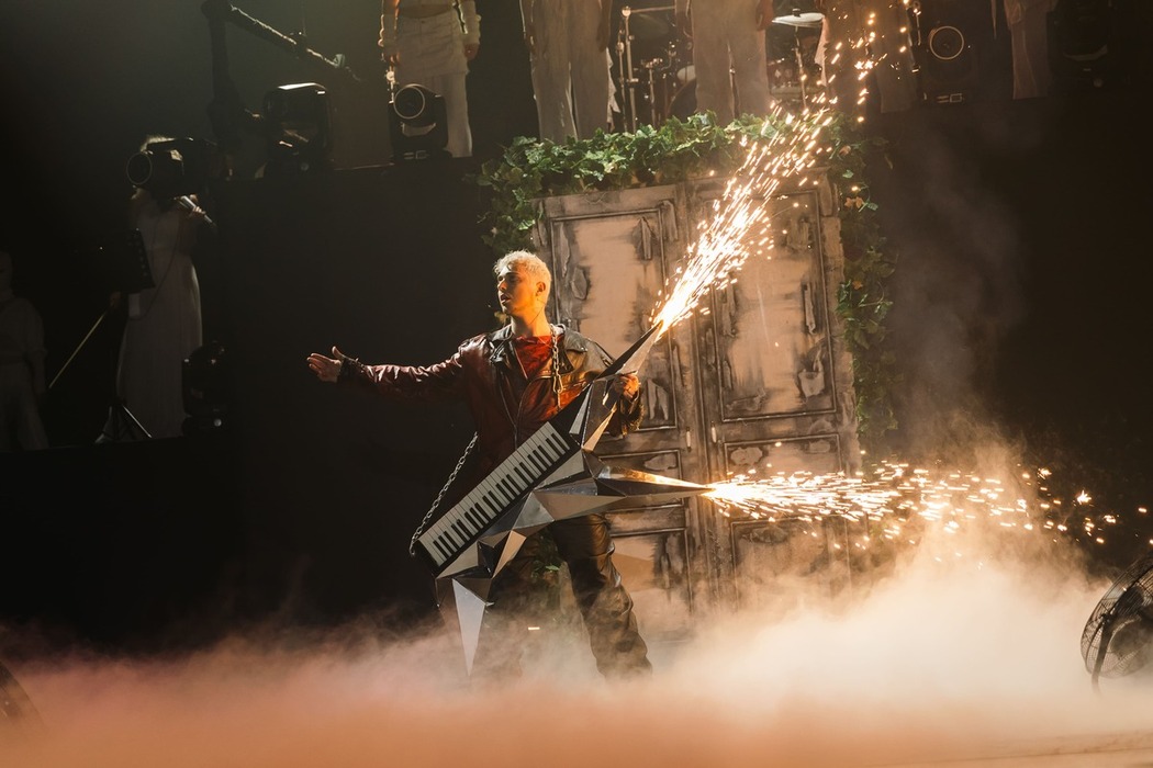 Дует із військовим і камео нареченого: MÉLOVIN дав концерт у Києві