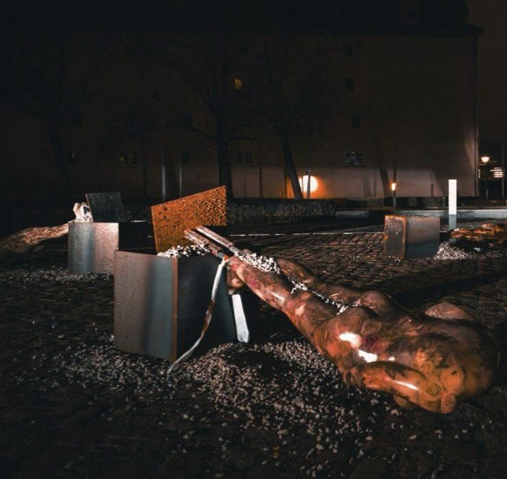 На виставці у Копенгагені знищили скульптури української художниці Марії Куліковської