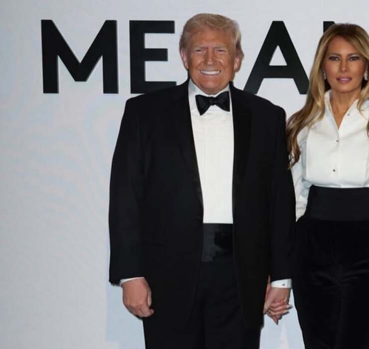 Дональд і Меланія Трамп на закритій прем&rsquo;єрі фільму &laquo;Меланія&raquo;