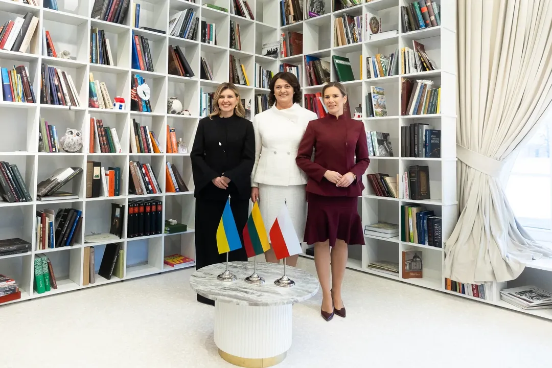 Володимир та Олена Зеленські прибули до Литви