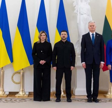 Володимир та Олена Зеленські прибули до Литви