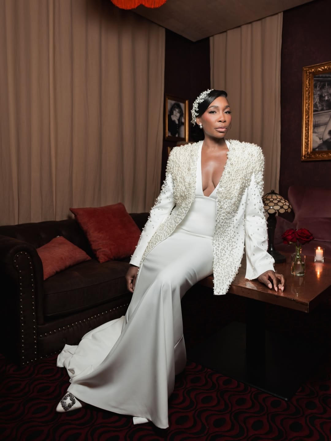 Помічено: WON&Aacute; Concept створив весільну сукню для Вінус Вільямс