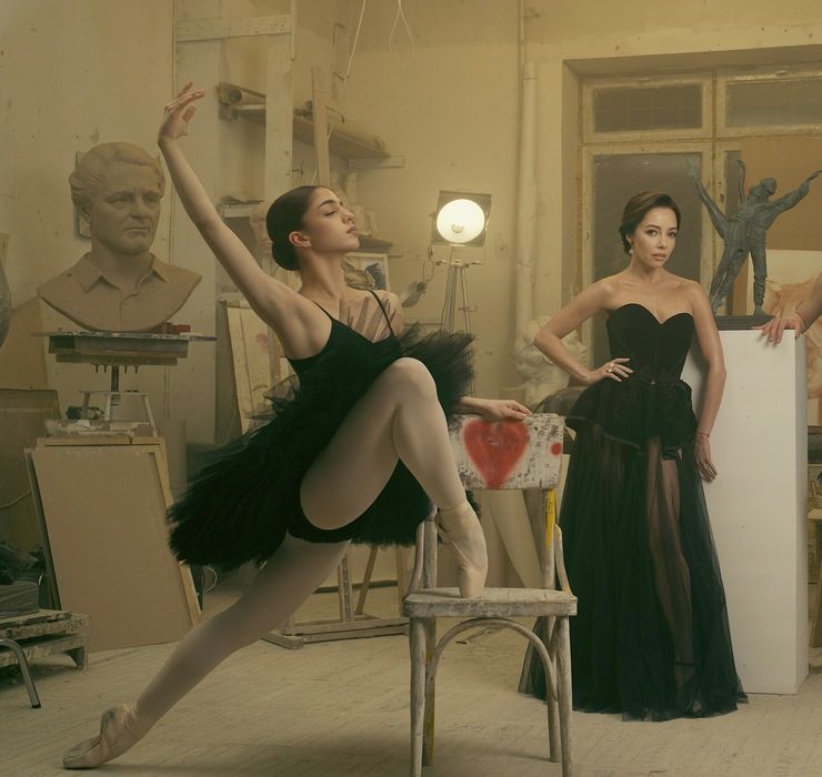 Катерина Кухар у фотопроєкті, присвяченому легендам українського балету
