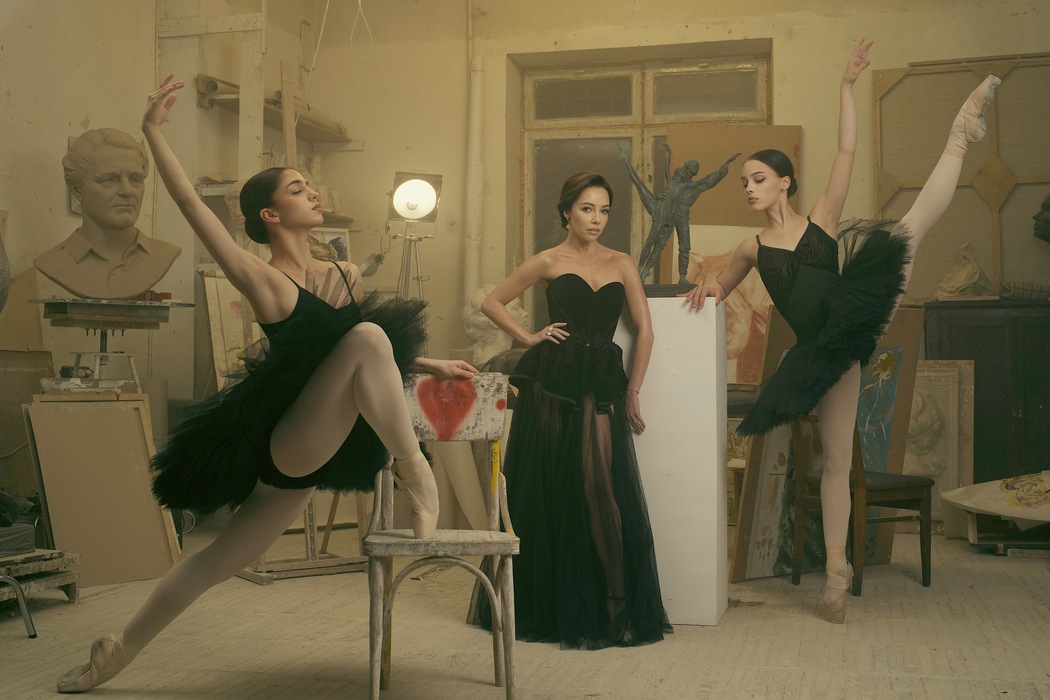 Катерина Кухар у фотопроєкті, присвяченому легендам українського балету