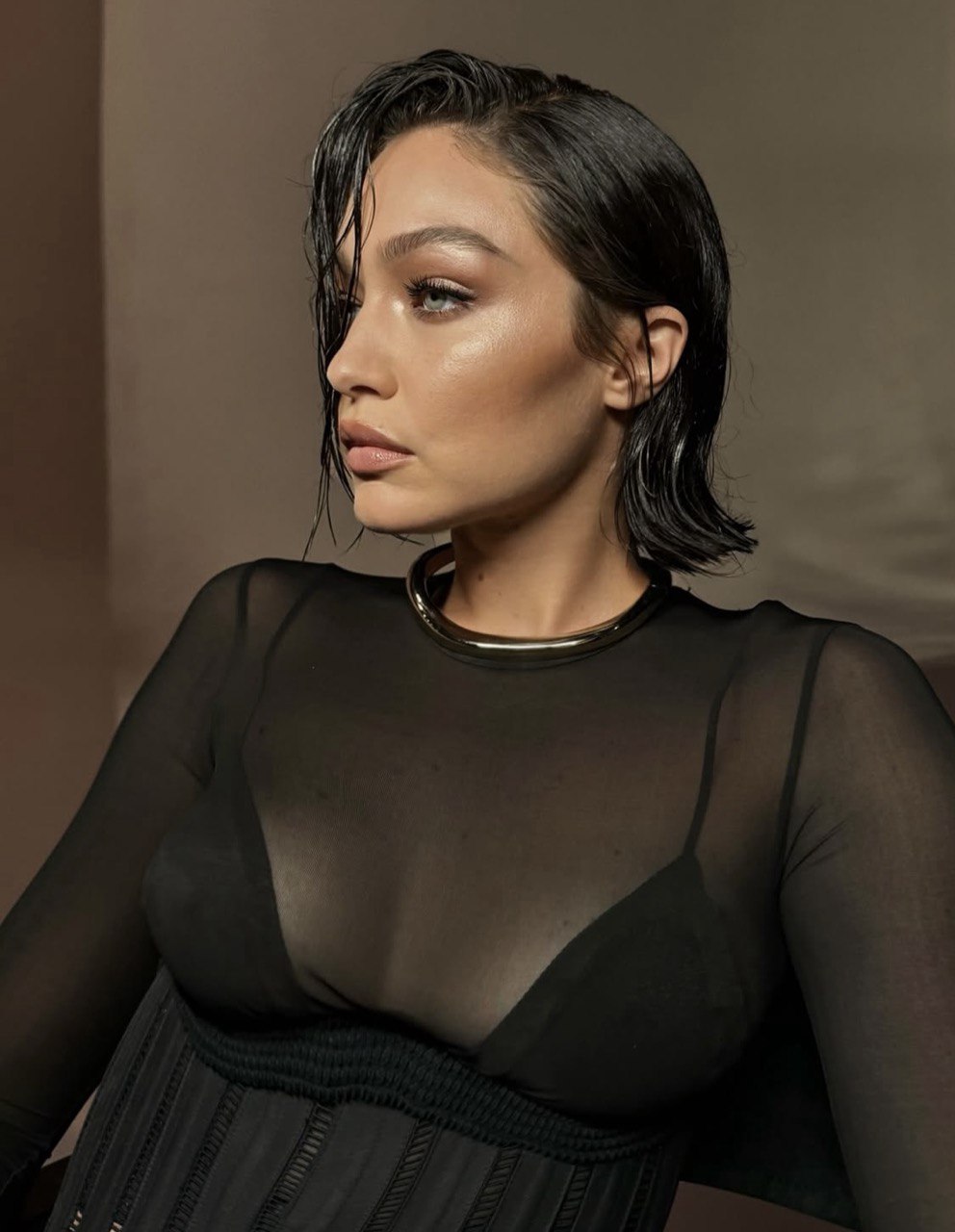 Hot or not? Джиджи Хадид стала брюнеткой