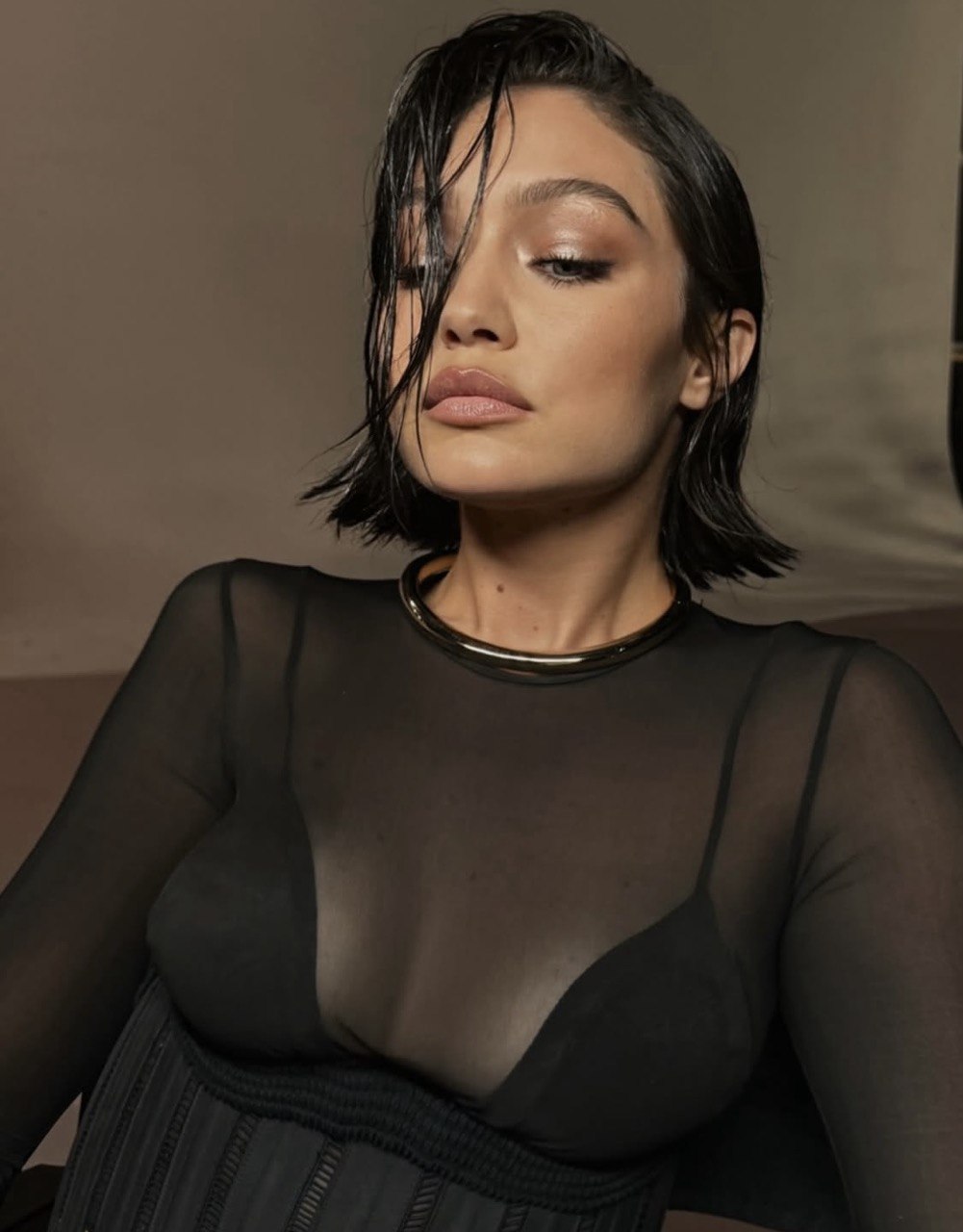 Hot or not? Джиджи Хадид стала брюнеткой