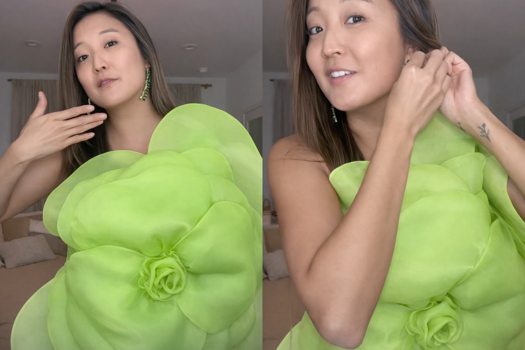 Носители: Эшли Парк «выгуляла» культовое платье J’amemme