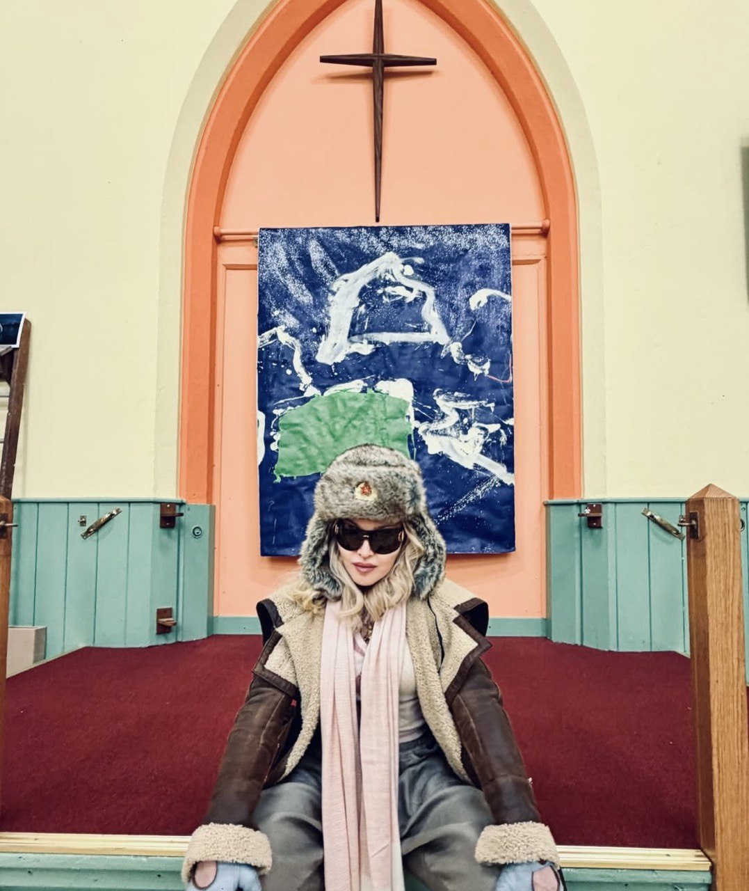 Мадонна обурила українців світлиною у шапці з гербом СРСР