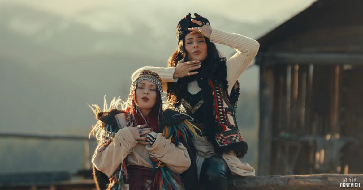 Злата Огневич и Юля Юрина сняли клип в Карпатах: премьера «Беньки-бубеньки»