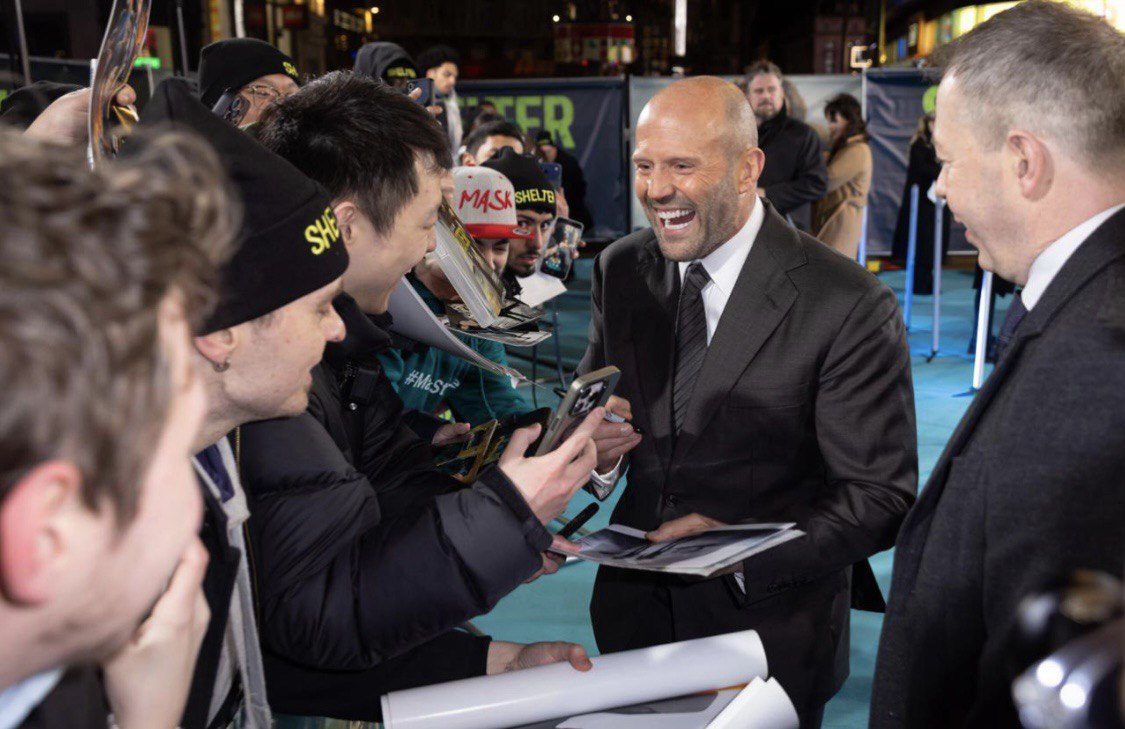 Джейсон Стэйтем на премьере фильма &laquo;Убежище&raquo; в Лондоне