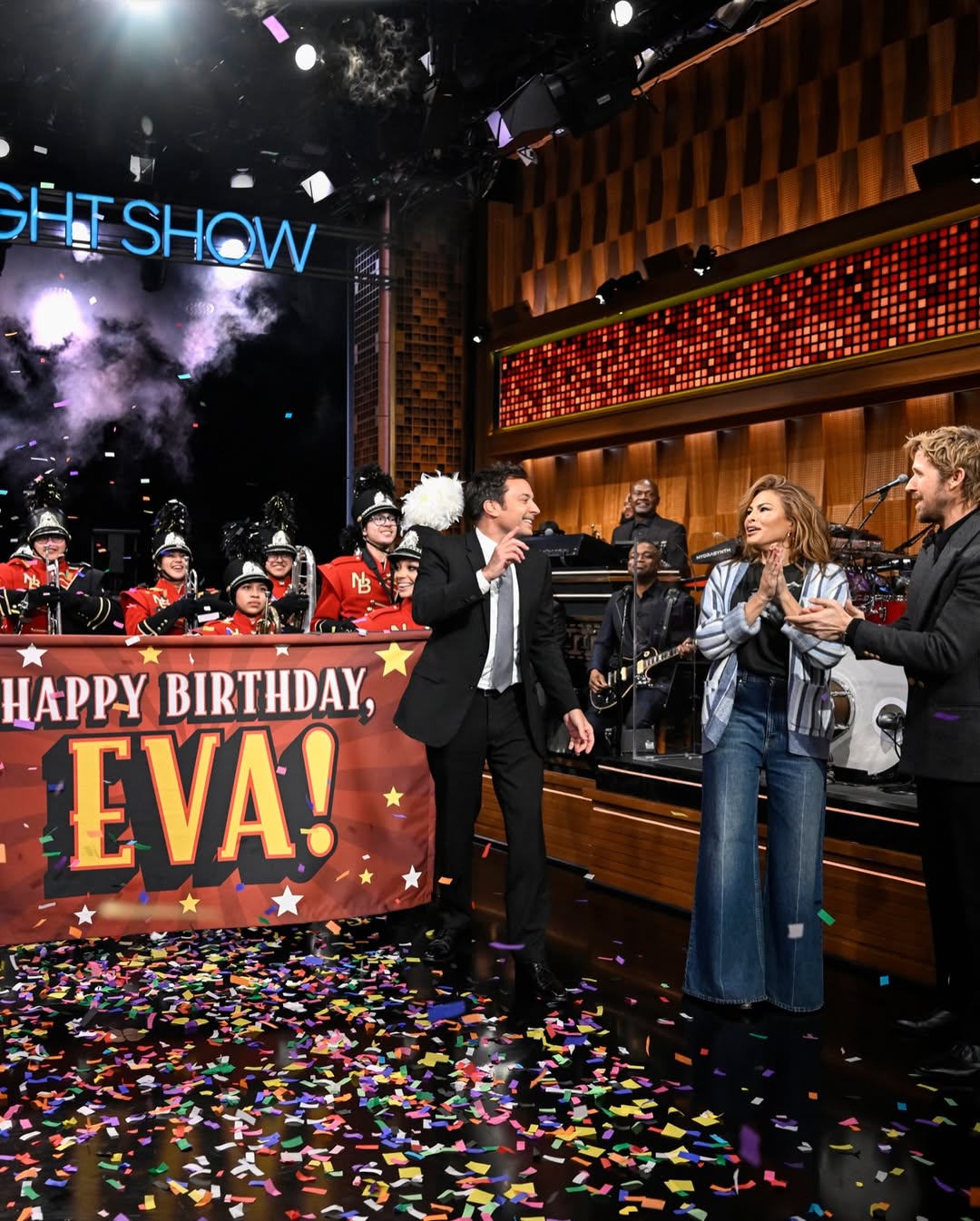 Райан Гослинг и Ева Мендес впервые за 10 лет появились вместе на публике