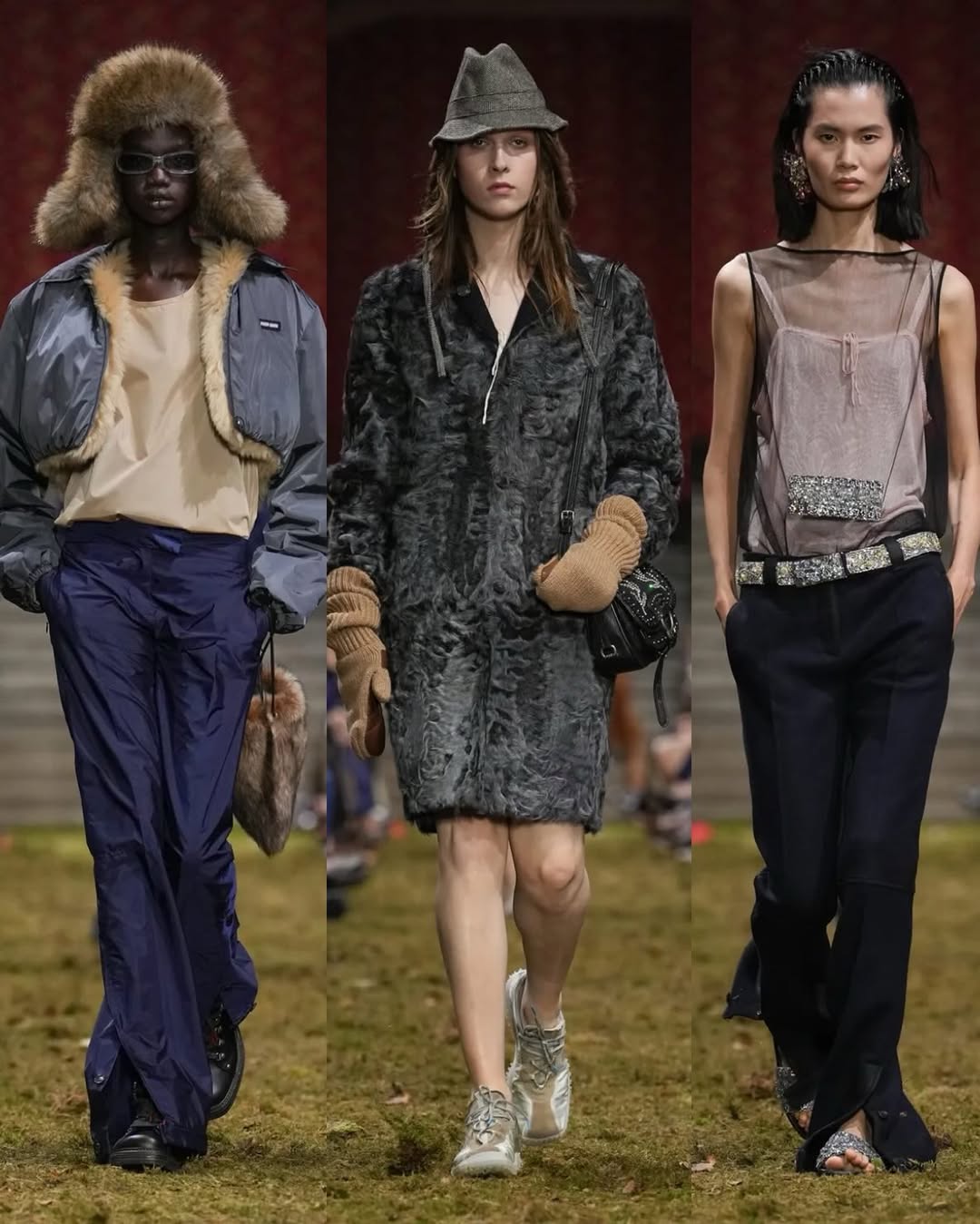 Поява Джилліан Андерсон і зачарований ліс: як минув показ Miu Miu FW 26/27