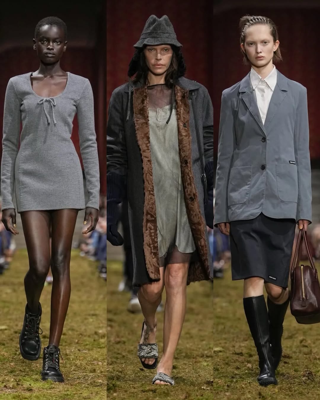 Поява Джилліан Андерсон і зачарований ліс: як минув показ Miu Miu FW 26/27