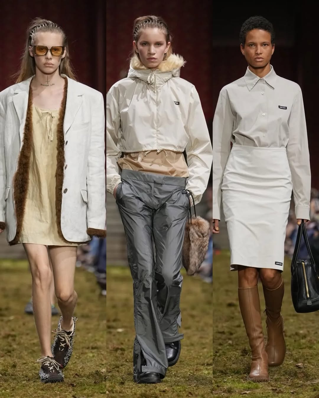 Поява Джилліан Андерсон і зачарований ліс: як минув показ Miu Miu FW 26/27