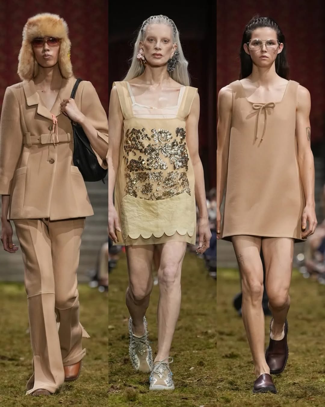 Поява Джилліан Андерсон і зачарований ліс: як минув показ Miu Miu FW 26/27