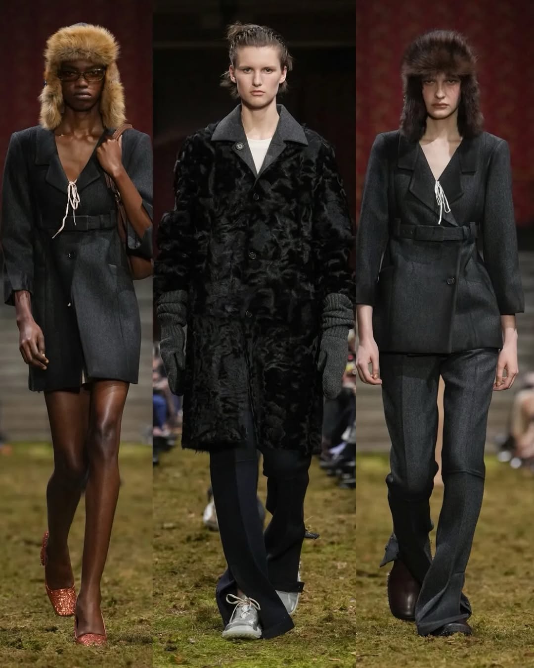 Поява Джилліан Андерсон і зачарований ліс: як минув показ Miu Miu FW 26/27