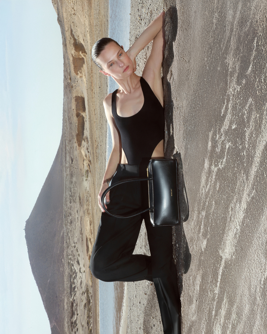 Модель Таня Рубан у весняному кампейні BAGLLET