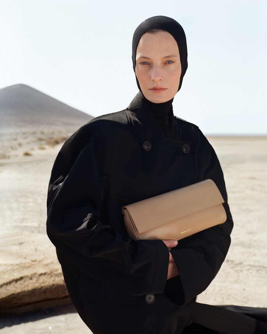 Модель Таня Рубан у весняному кампейні BAGLLET