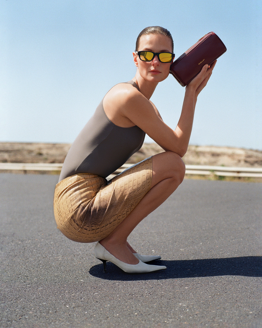 Модель Таня Рубан у весняному кампейні BAGLLET