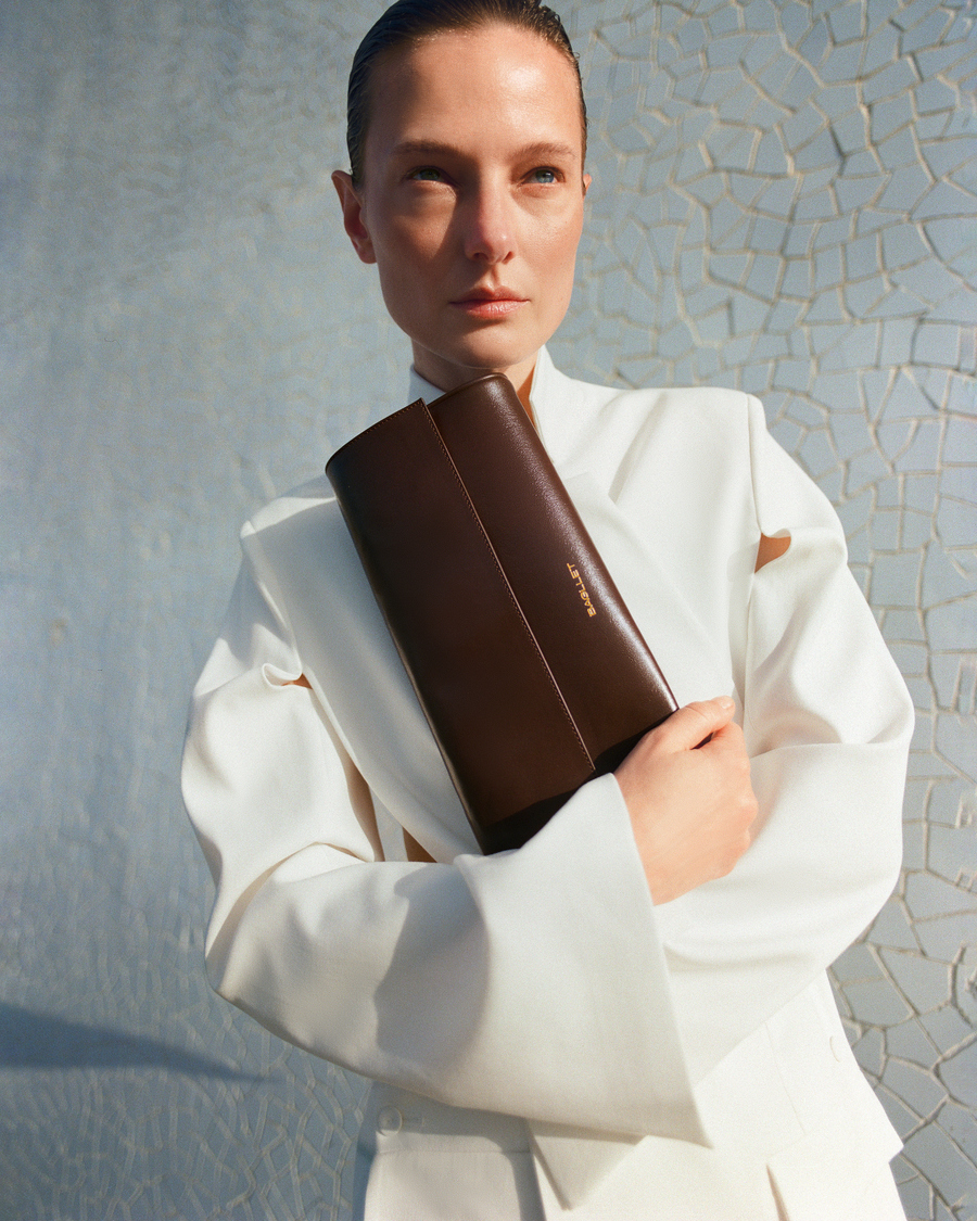 Модель Таня Рубан у весняному кампейні BAGLLET