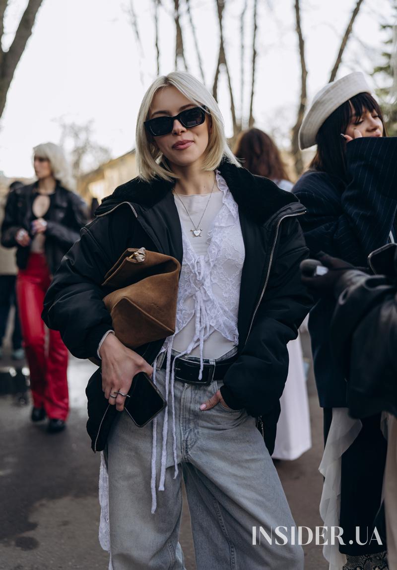 Стрітстайл UFW&rsquo;26/27: Даша Астаф’єва та інші стильні гості третього дня