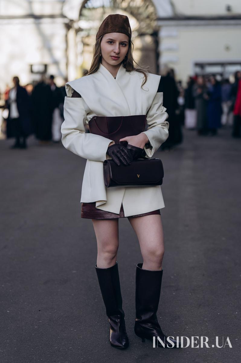 Стрітстайл UFW&rsquo;26/27: Даша Астаф’єва та інші стильні гості третього дня