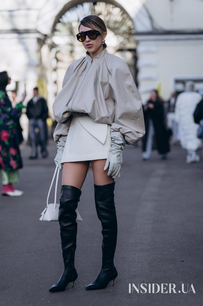 Стрітстайл UFW’26/27: Даша Астаф’єва та інші стильні гості третього дня