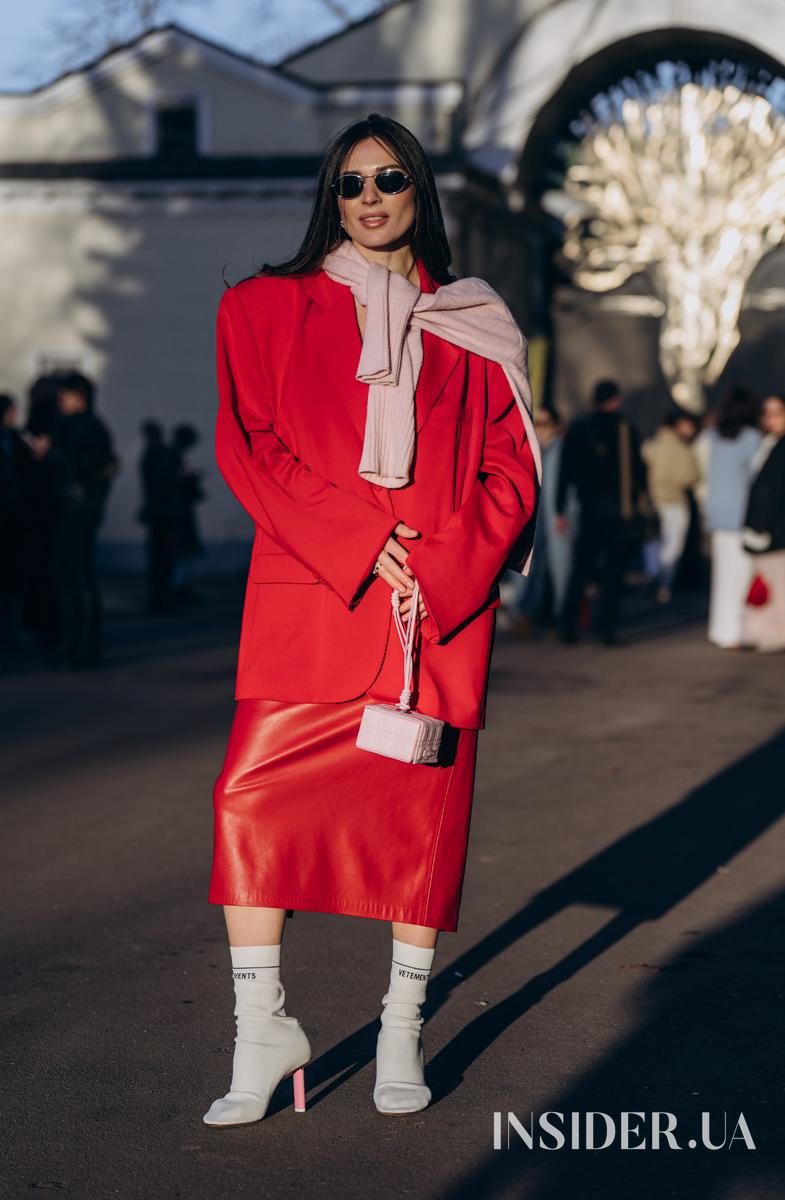 Стрітстайл UFW&rsquo;26/27: Даша Астаф’єва та інші стильні гості третього дня