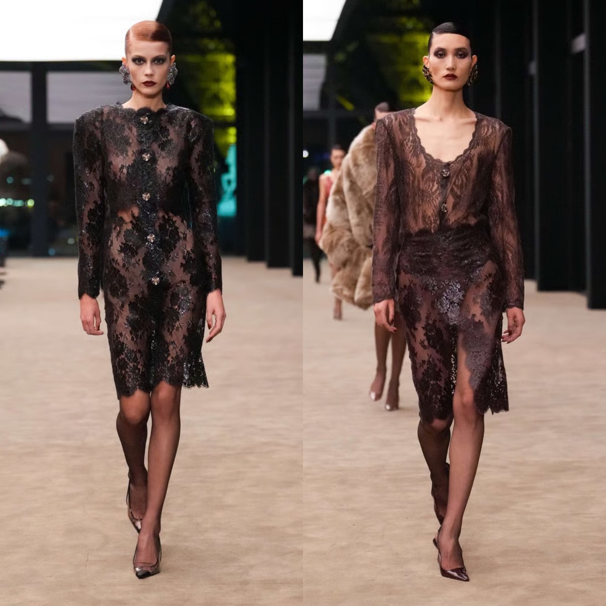 На тлі Ейфелевої вежі: як пройшов показ Saint Laurent у Парижі