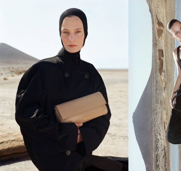 Модель Таня Рубан у весняному кампейні BAGLLET