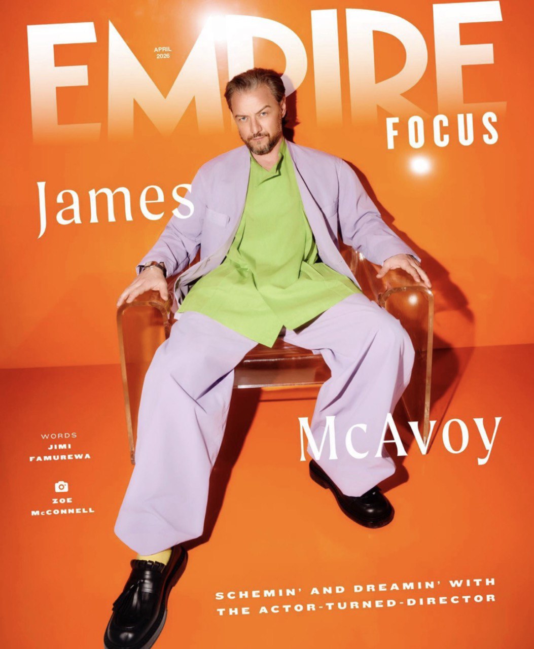 «Режисую фільми через кризу середнього віку»: Джеймс Макевой про вихід за межі акторства