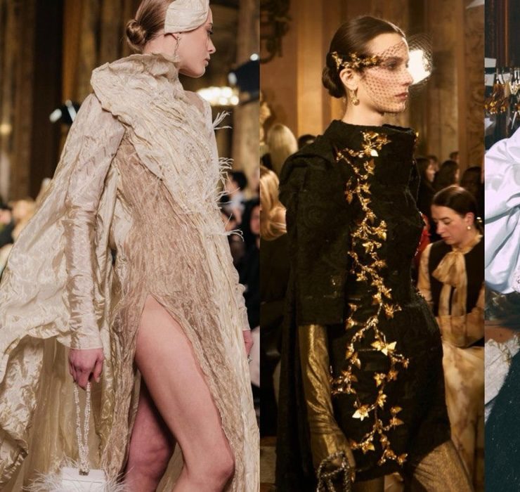 Авторские орнаменты, корсеты и золото: бренд YS Couture дебютировал в Париже