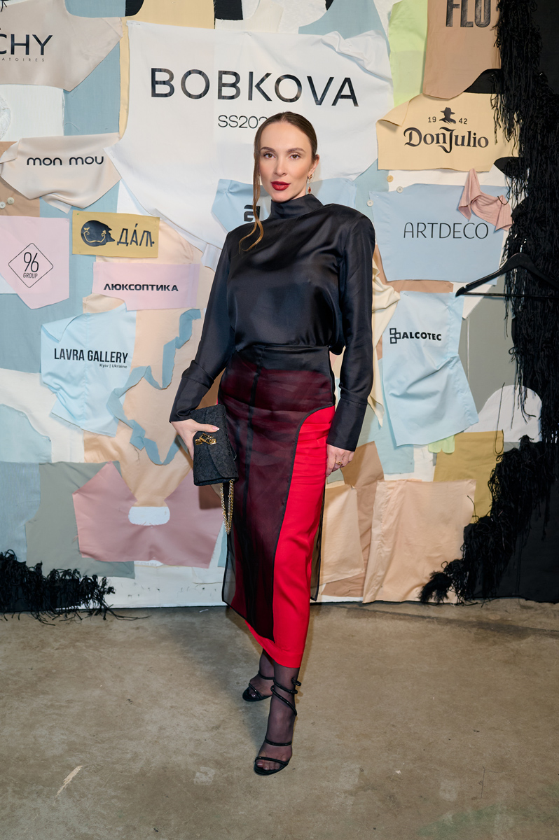 Соня Плакидюк та інші гості шоу BOBKOVA SS’26: атмосферний вечір у галереї &laquo;Лавра&raquo;